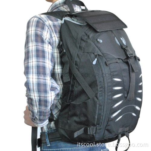 Solar Backpack with Solar Panel for Mobile